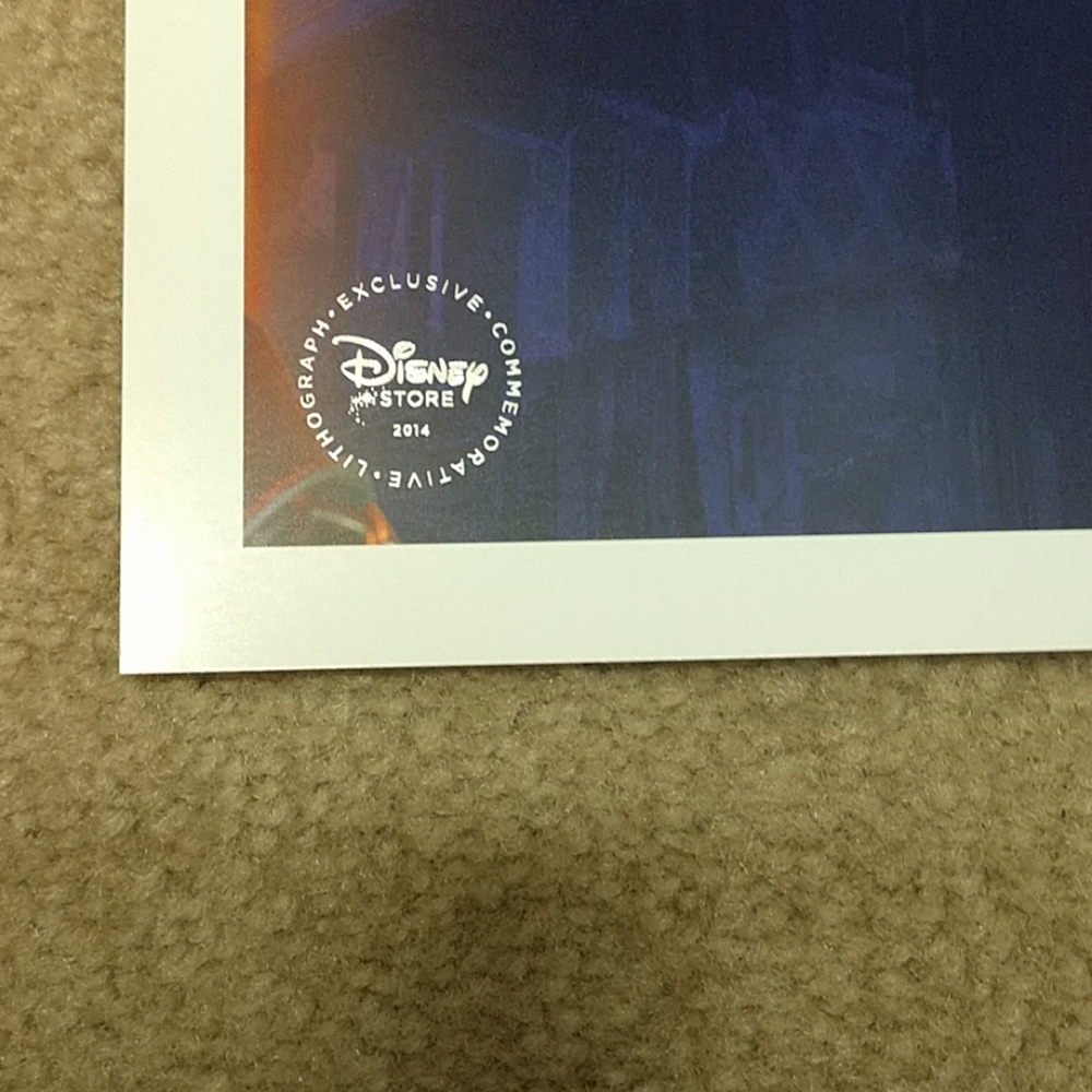 Disney Lithograph of Frozen/FREE with$$ - Picture 3 of 3
